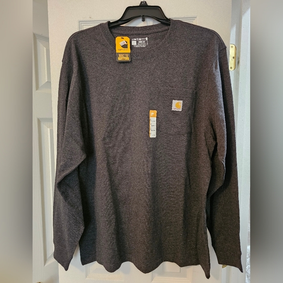 Carhartt Dark Gray Men's Shirt - Picture 1 of 4